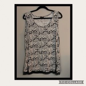 New Directions Aztec Print Tank